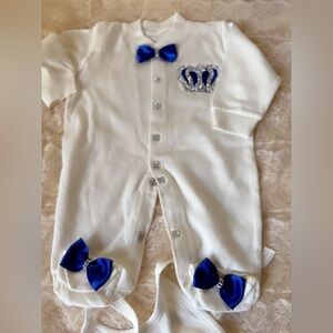 New boutique style 0-3 months one piece romper
